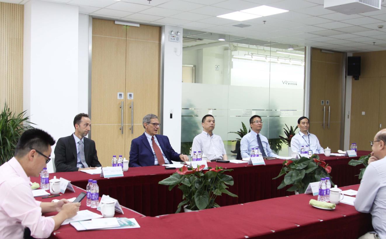 香港中华煤气执行总裁陈永坚先生到访上海飞奥 - 新闻中心 - 上海飞奥燃气设备有限公司